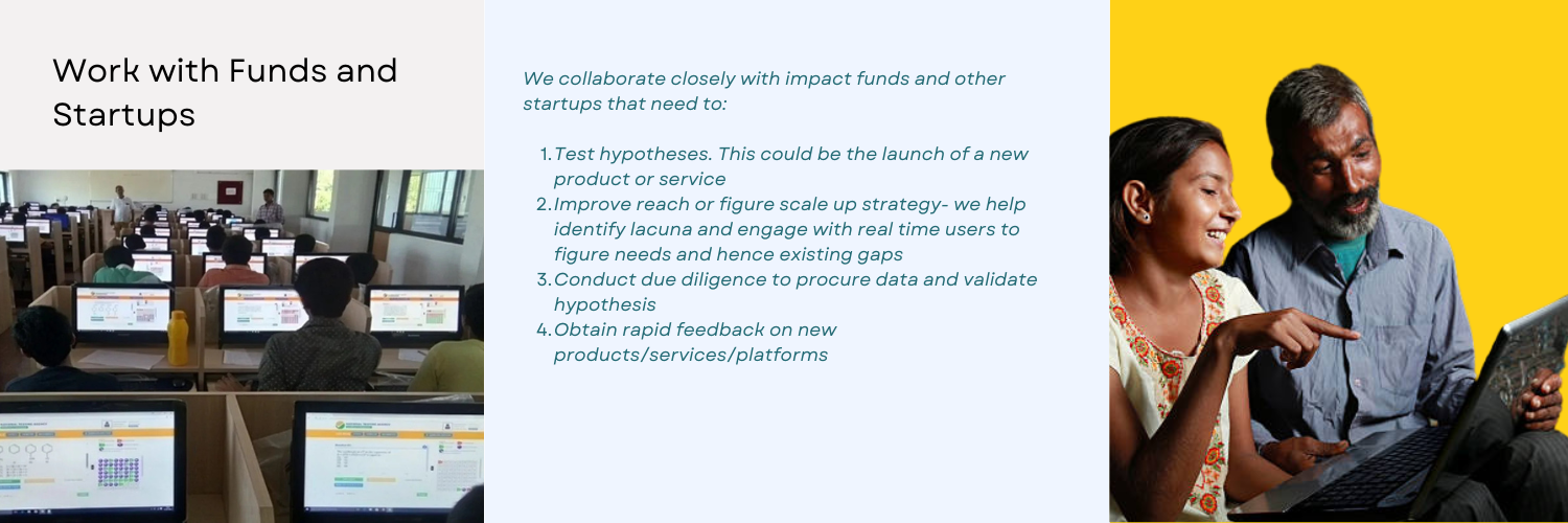 Work with Funds and Startups