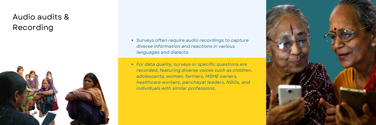 Audio audits & Recording